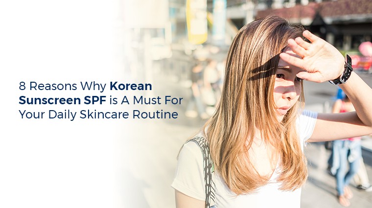 Korean sunscreen SPF skincare