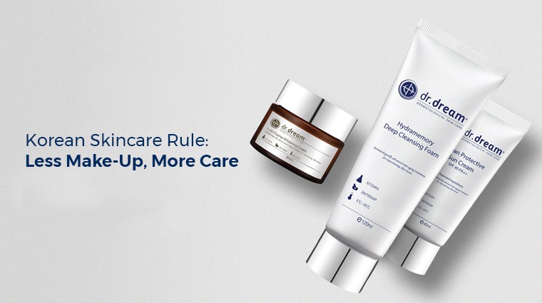 Korean skin care blue medical solution